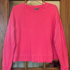 Sweaty Betty Hot Pink Crewneck Sweatshirt